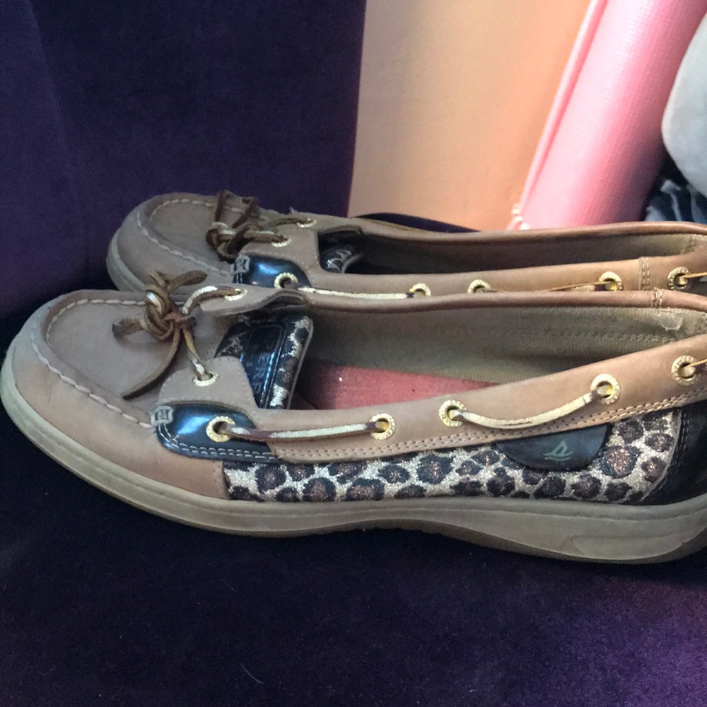 Glittery Sperrys